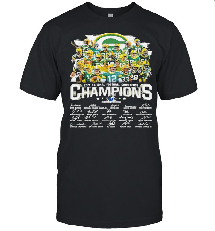 Champions National Football Conference Green Bay Packers Signature shirt Classic Men's T-shirt
