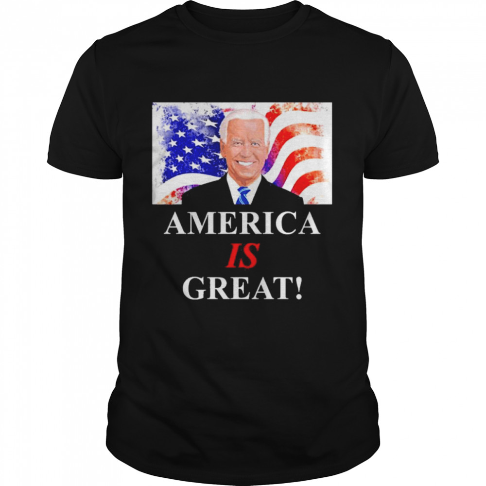 america is great joe biden democratic shirt Classic Men's T-shirt