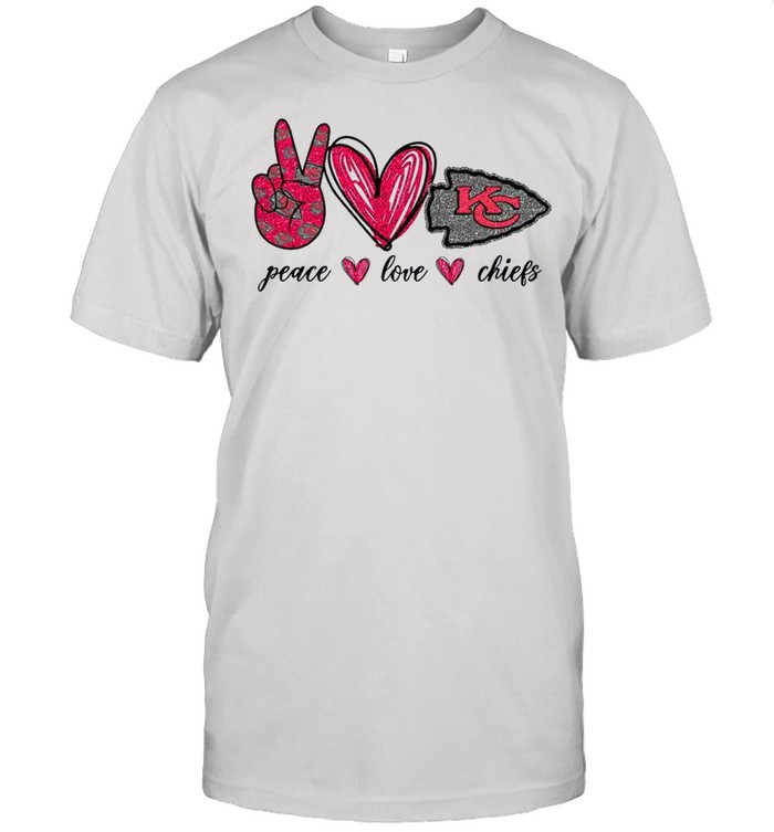 Diamond Peace Love And Kansas City Chiefs 2021 shirt