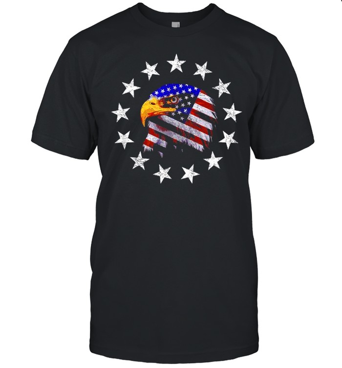 BETSY ROSS AMERICAN BALD EAGLE FLAG USA INDEPENDENCE PATRIOT shirt ...