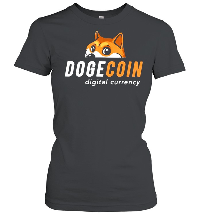Dogecoin Digital Currency shirt Classic Women's T-shirt