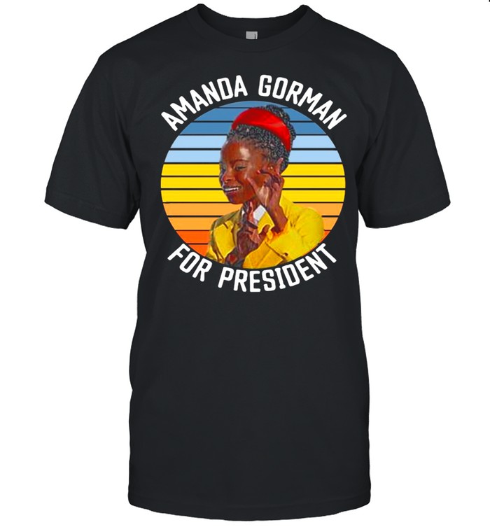 The Amanda Gorman For President 2021 Vintage shirt Classic Men's T-shirt
