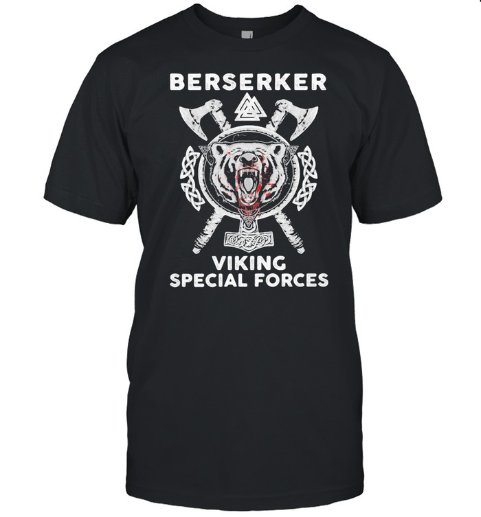 Berserker Viking Special Forces Bear shirt Classic Men's T-shirt