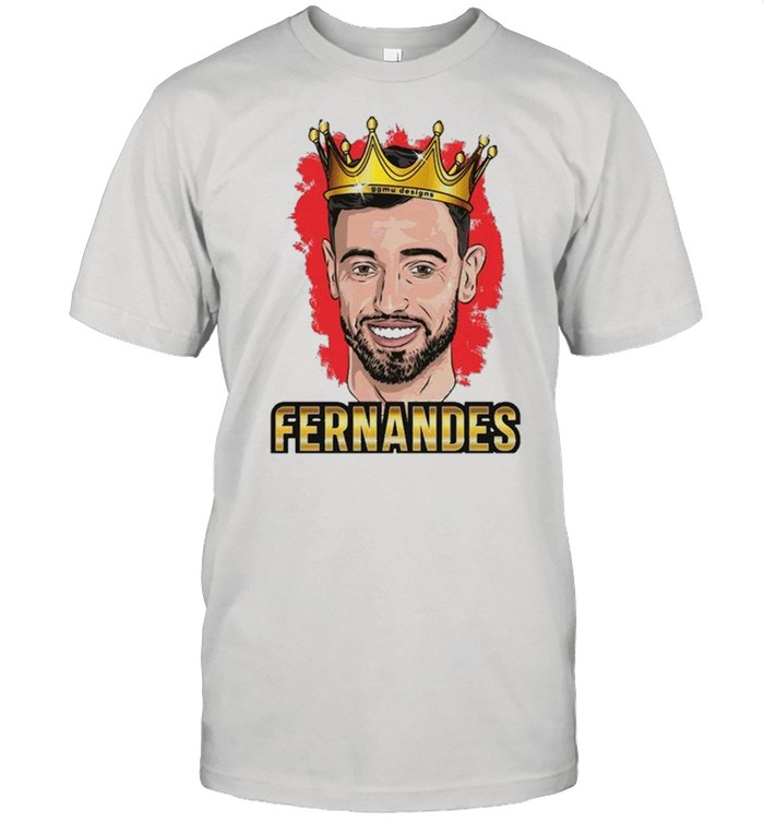Bruno Fernandes Portuguese Footballer king shirt