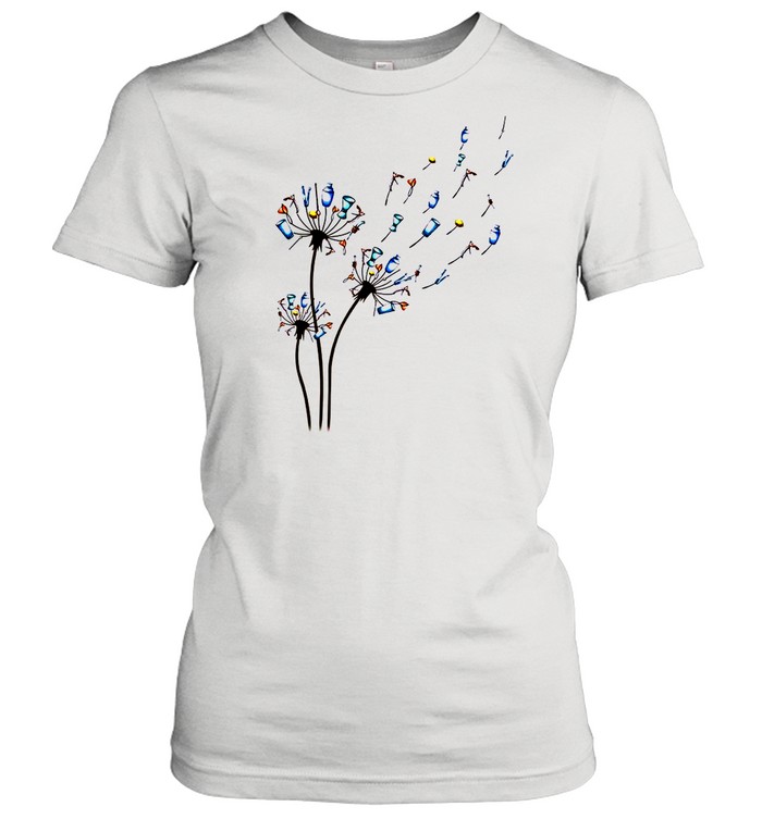 Dandelion Bartender Flower shirt Classic Women's T-shirt