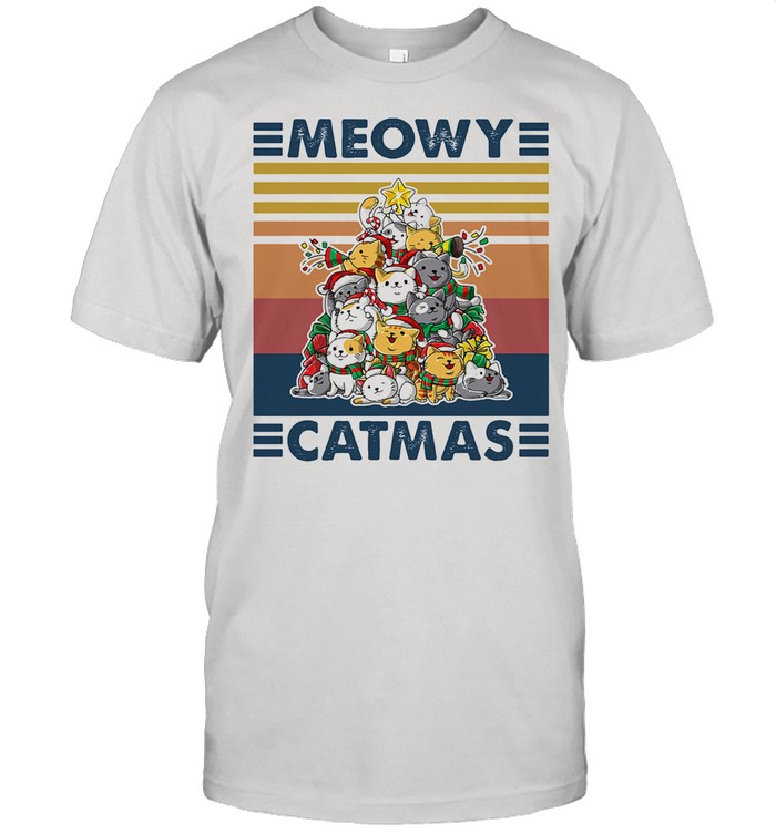 meowy catmas shirt