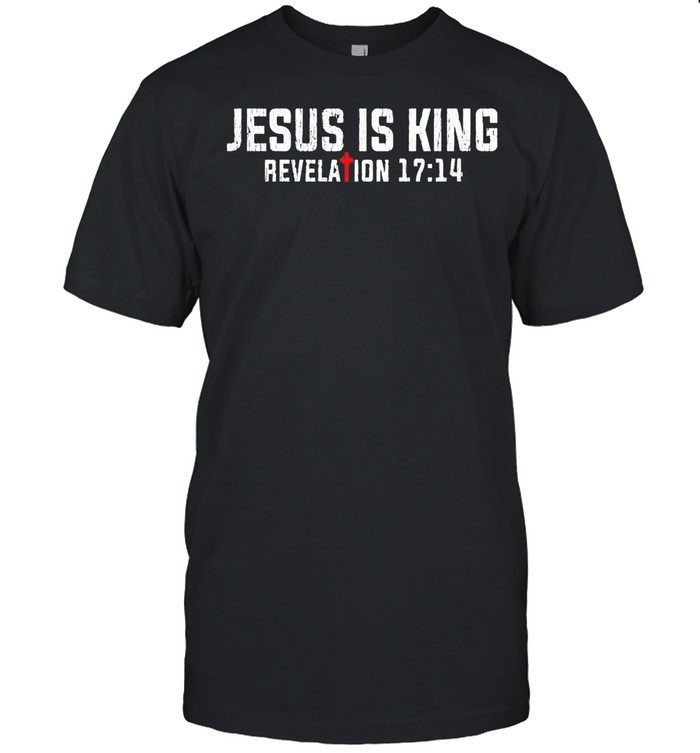 Vintage Bible Scripture Faith Jesus Is King Christian shirt Classic Men's T-shirt
