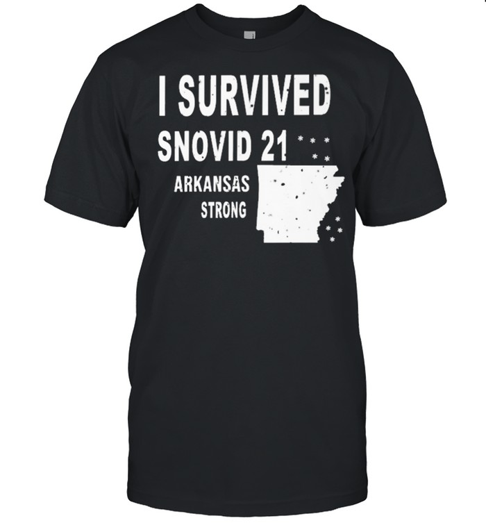 I survived SnoVid 21 Arkansas strong shirt Classic Men's T-shirt