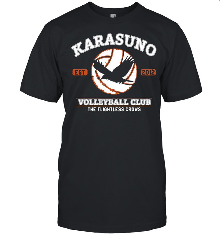 Karasuno Volleyball Club The Flightless Crows shirt Classic Men's T-shirt