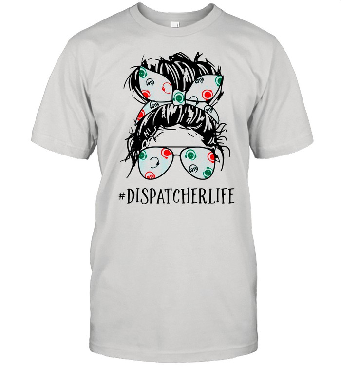 Wear Ribbon And Sunglasses Dispatcher Life shirt Classic Men's T-shirt