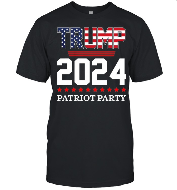 Trump 2024 patriot party shirt Classic Men's T-shirt