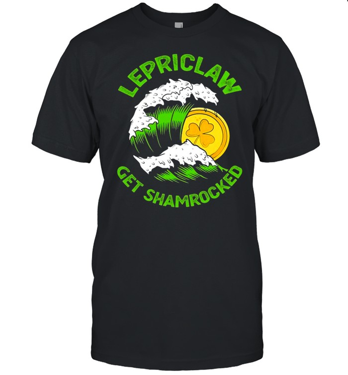 Lepriclaw Get Shamrocked Beer Drinking St Patricks Day Irish shirt Classic Men's T-shirt