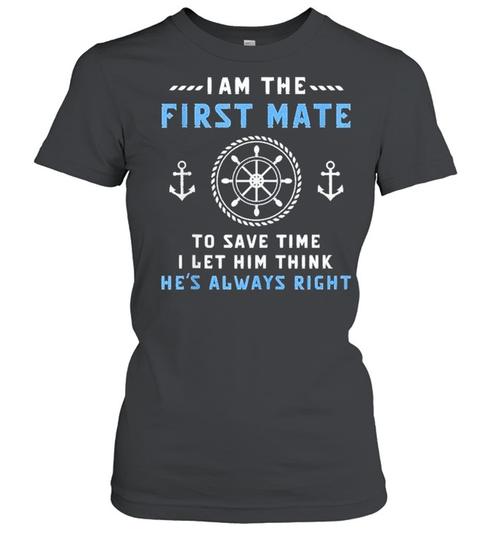 captain and first mate t shirts