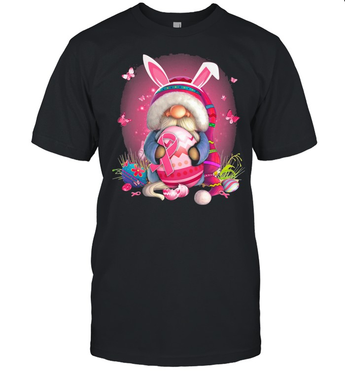Best Cancer Gnome Easter Day Bunny Shirt