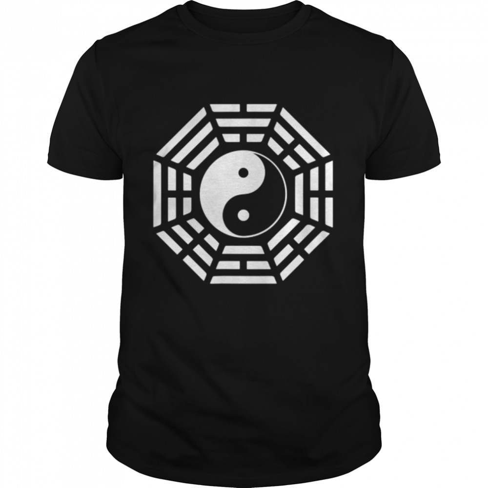 Bagua Mirror Feng Shui Yin Yang Symbol for Tai Chis shirt