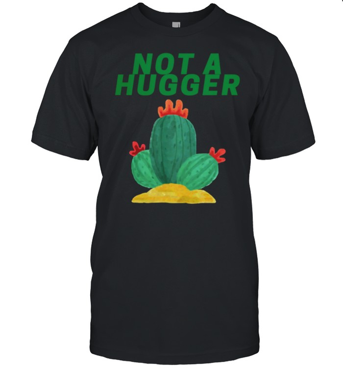 Not A Hugger Introvert Gardening shirt Classic Men's T-shirt