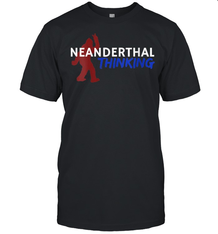 Womens Neanderthal Thinking USA shirt Classic Men's T-shirt