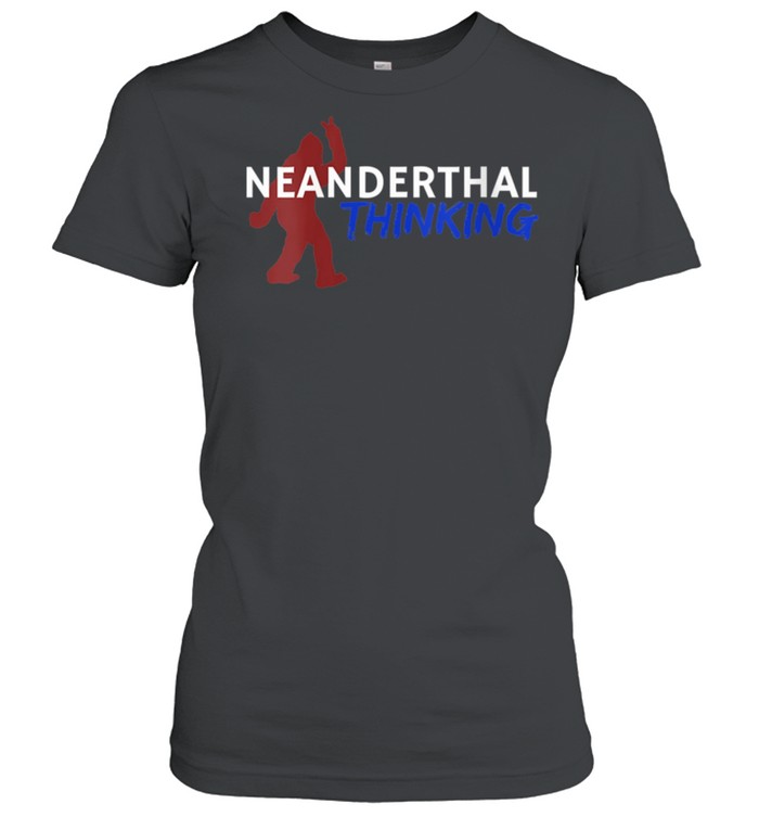 Womens Neanderthal Thinking USA shirt Classic Women's T-shirt