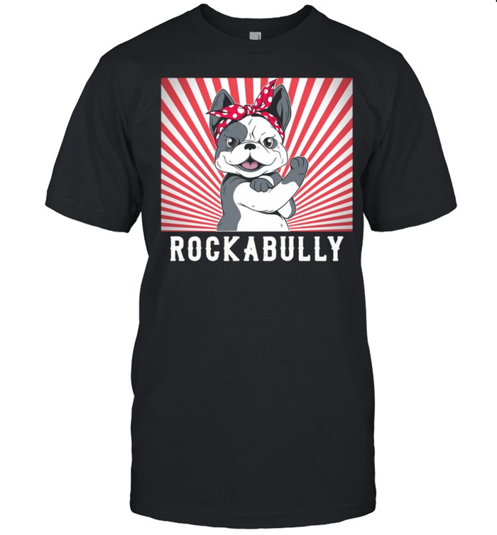 French Bulldog Dog Holder Rockerbilly shirt