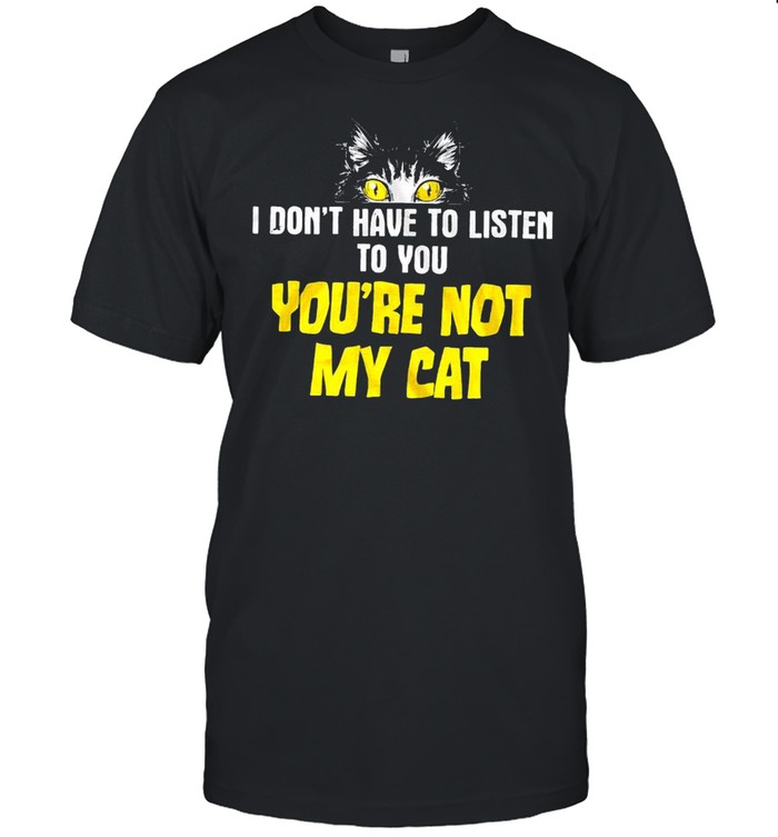 not in my house t shirt