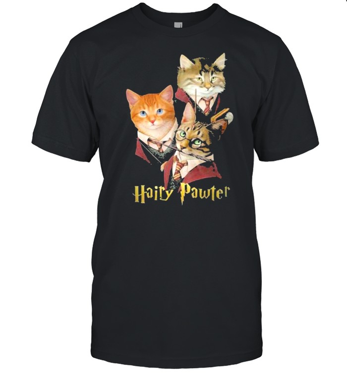 Hairy Pawter With Cats Shirt