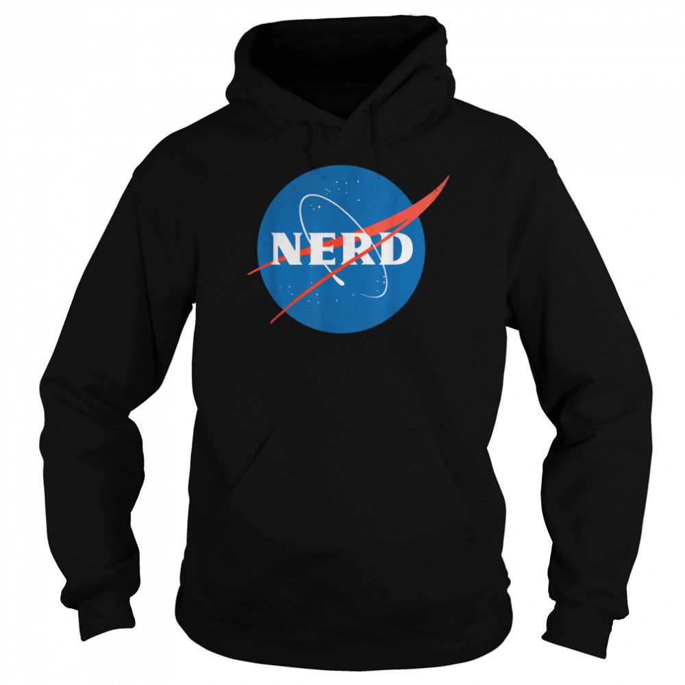 Nerd Geschenk NASA Parodie shirt Unisex Hoodie