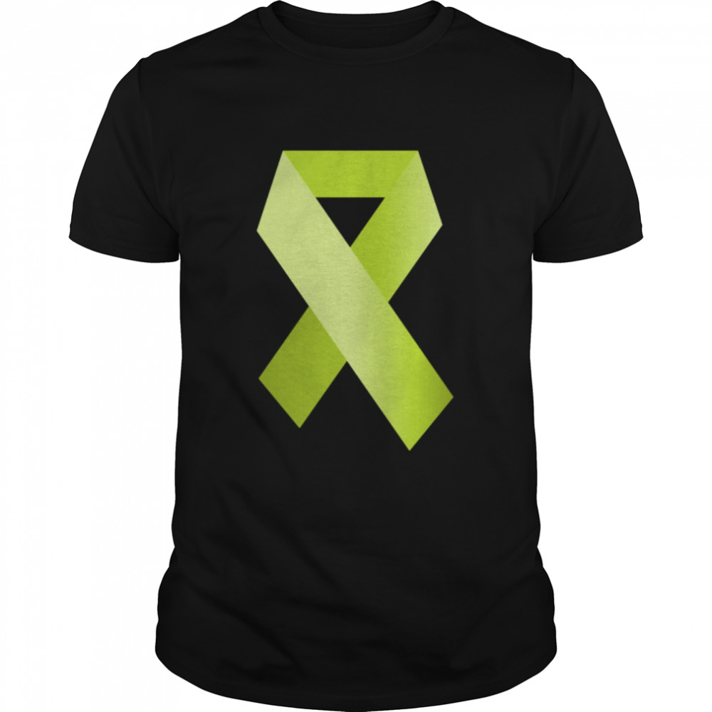 NonHodgkin Lymphoma Cancer Awareness Support Ribbon shirt Classic Men's T-shirt