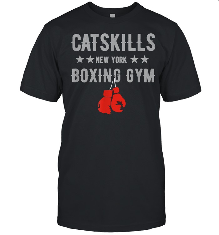 Catskills New York NY Retro Boxing Gym shirt Classic Men's T-shirt