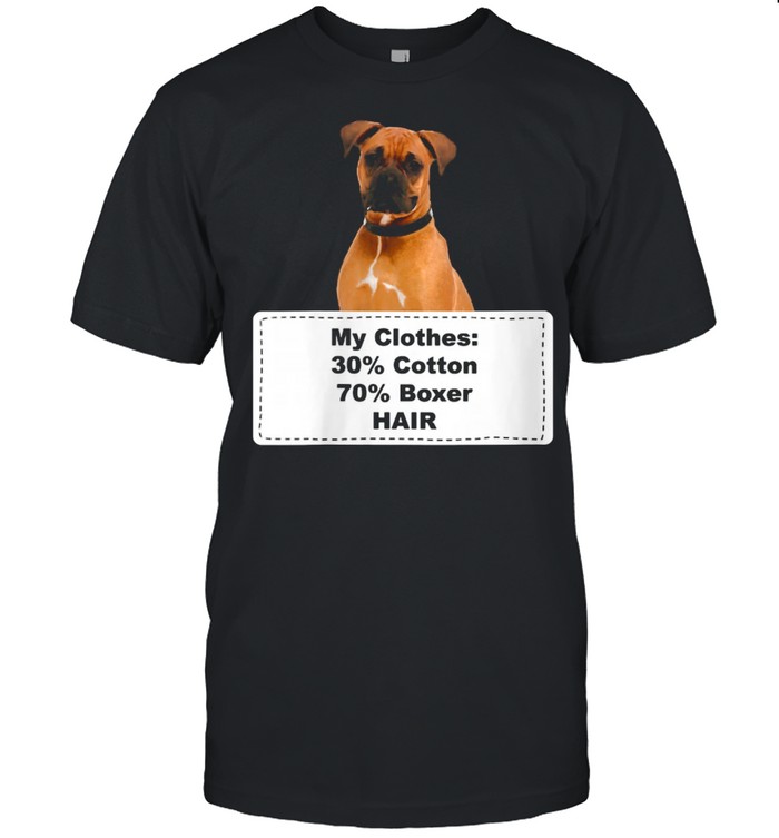 Shedding Dog Boxer shirt