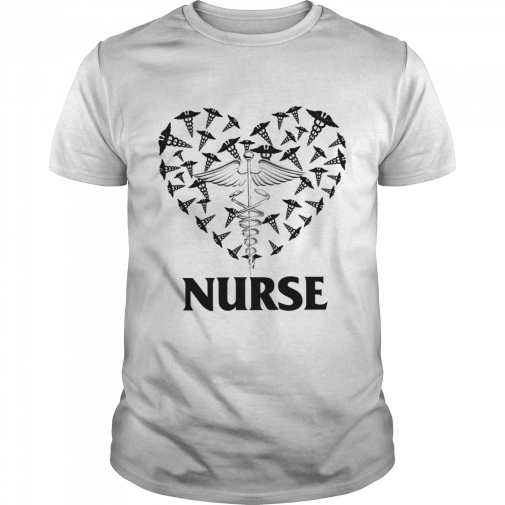 Love Nurse Love Heart shirt