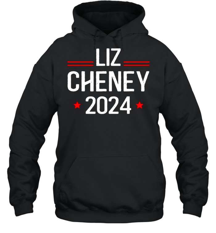 Liz Cheney for President 2024 USA Election Liz 24 T- Unisex Hoodie