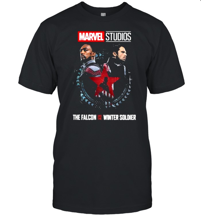 Marvel studios the falcon and the winter soldier captain america shirt