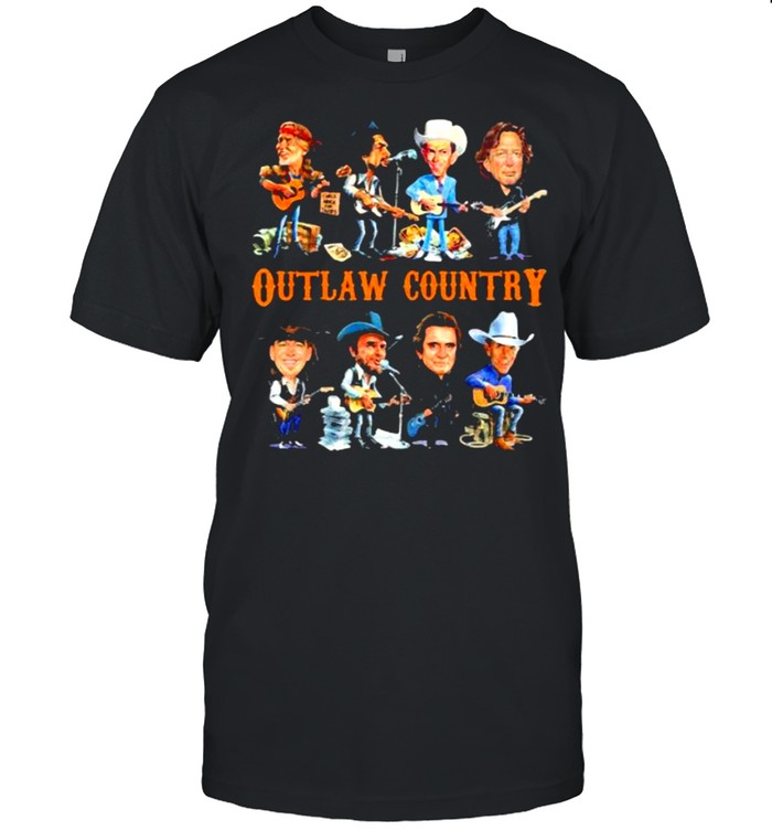 Outlaw Country The Highwayman band Music Shirt