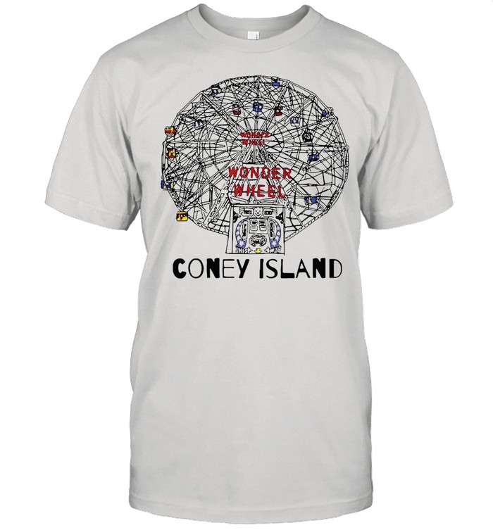 Coney Island Brooklyn New York City Ferris Wheel T-shirt