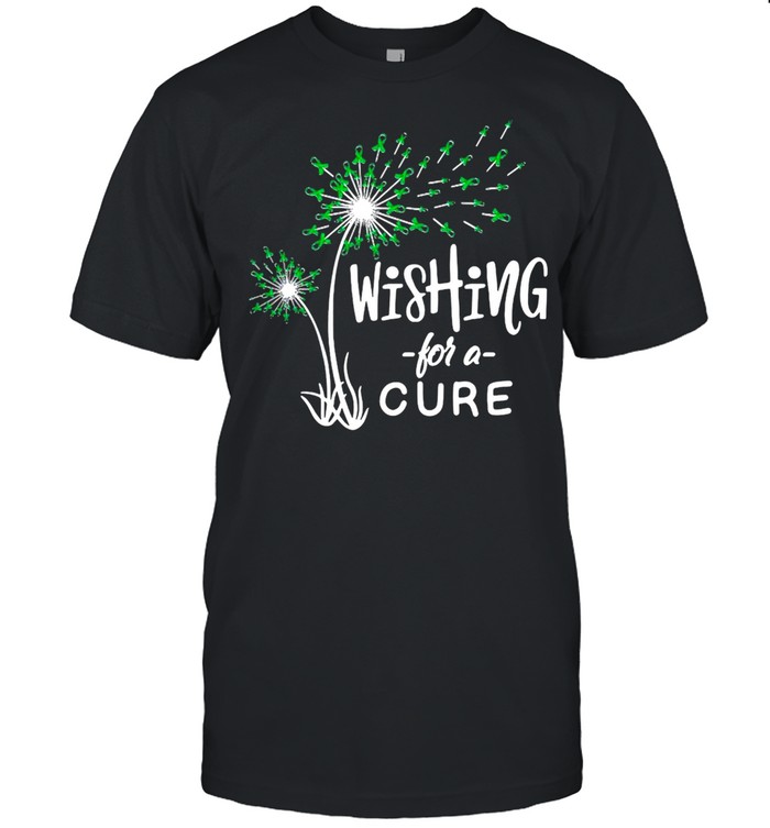 Wishing For Spinal Cord Injuries Awareness Support Ribbon T-shirt