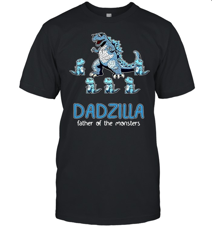 Dadzilla Father Of The Monsters Personalized Shirt