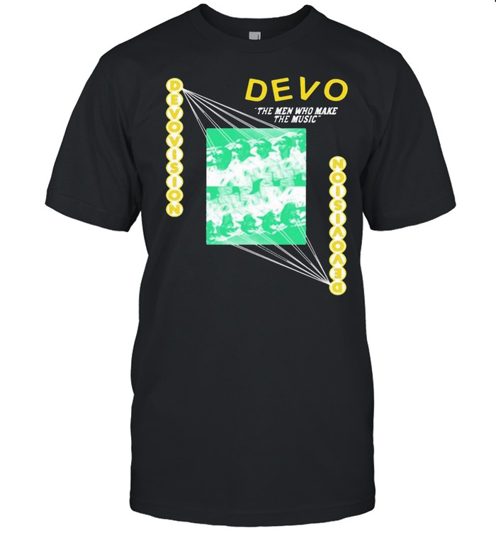 Devo the men who make the music devovision shirt Classic Men's T-shirt