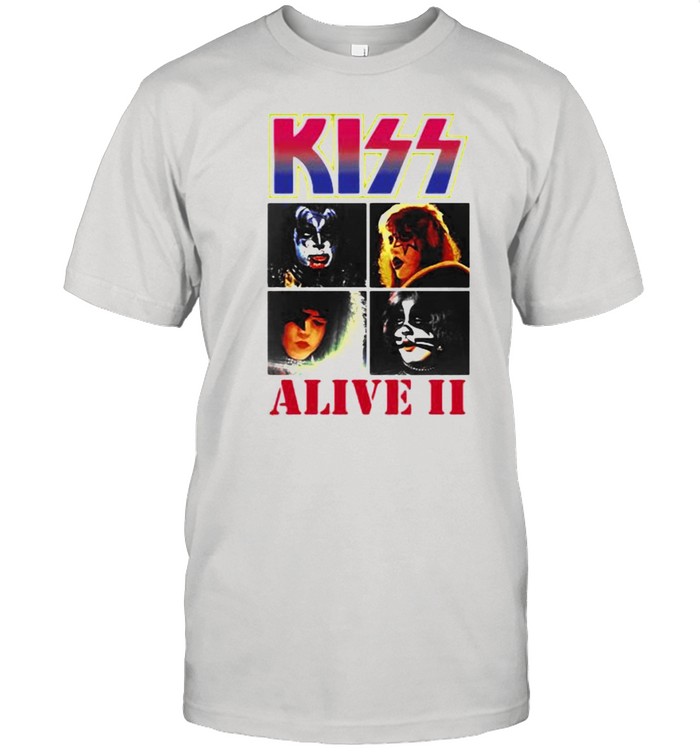 Kiss alive ii shirt