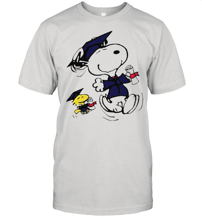 Snoopy and woodstock graduation class shirt