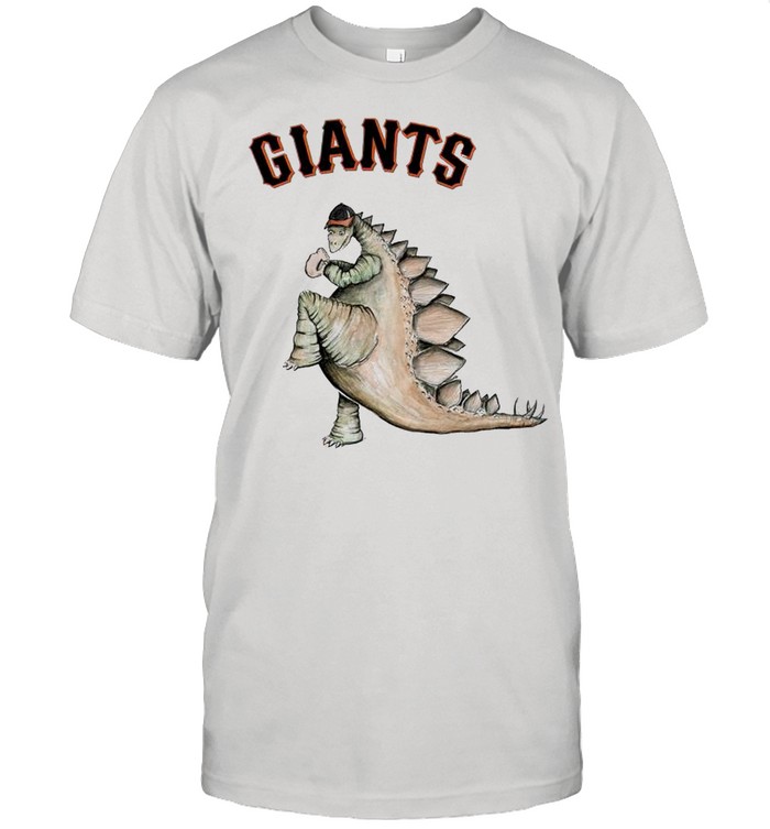 San Francisco Giants Godzilla throw a baseball shirt Classic Men's T-shirt