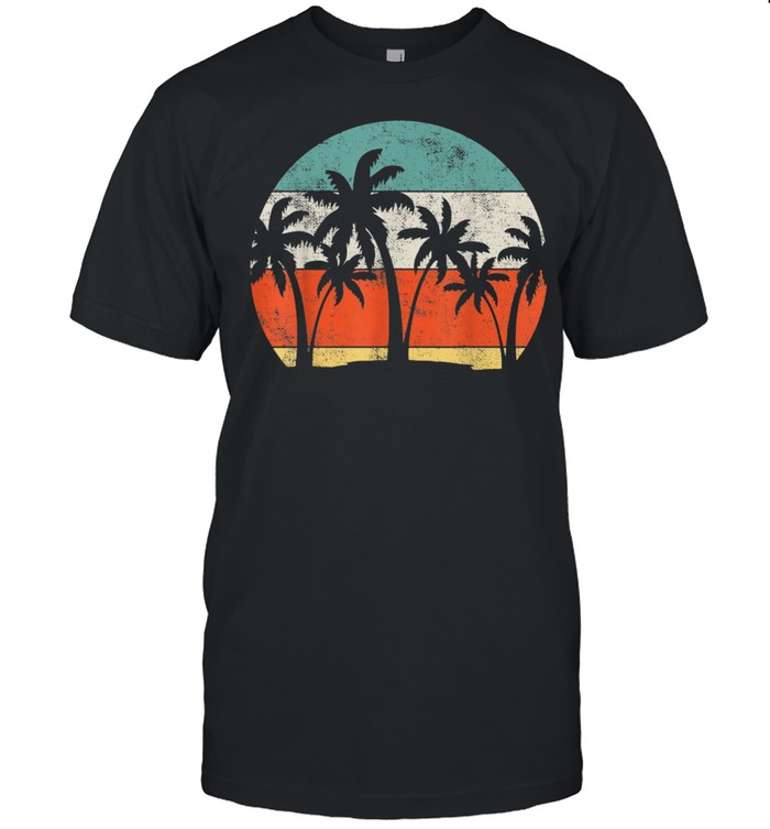 Coconut Tree Palm Vacation Tropical Summer shirt