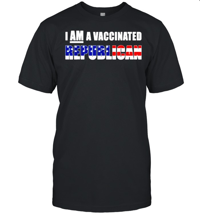 I Am a Vaccinated Republican Vaccine awareness T-Shirt