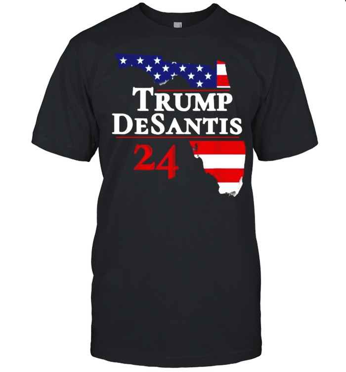 Trump DeSantis 2024 Election America Florida T- Classic Men's T-shirt