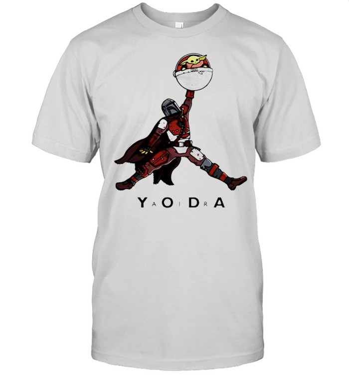 Boba Fett Baby Yoda Air Jordan shirt