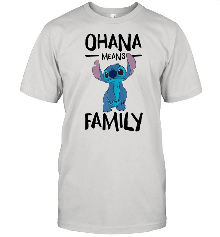 Baby Stitch Ohana Means Family shirt