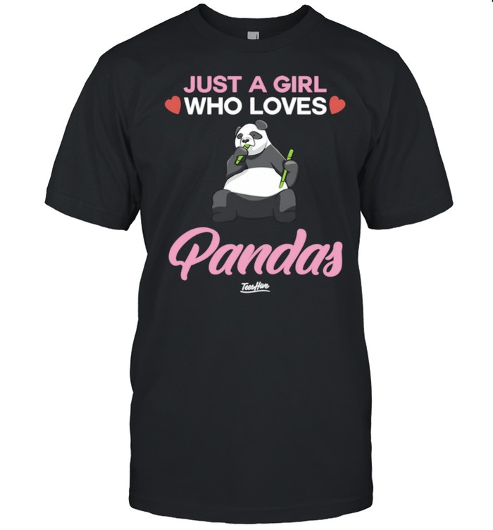 Girls Panda Shirt