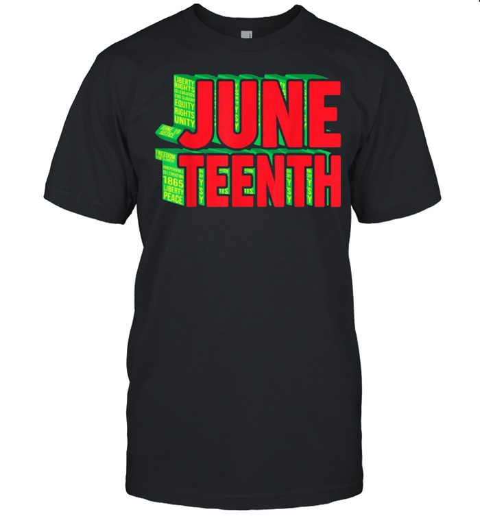 Juneteenth Celebrate Black Slave Freedom T-Shirt
