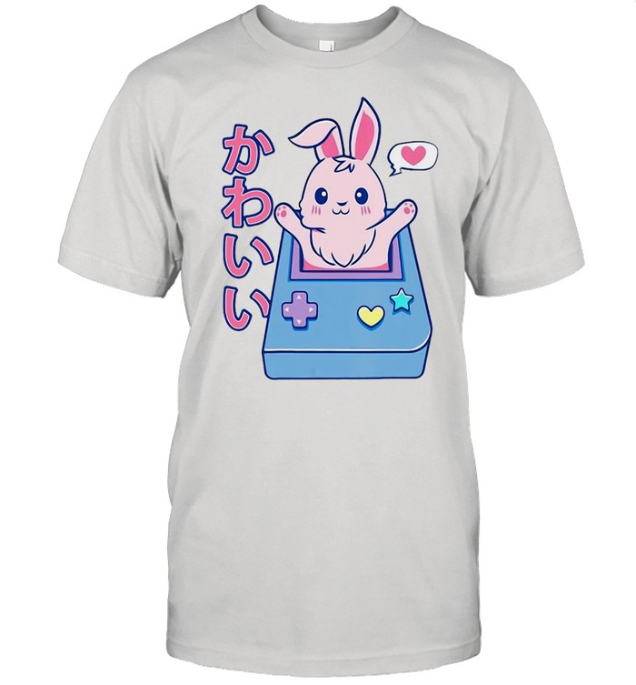 Kawaii Gamer Bunny Rabbit Pastel Cute Shirt