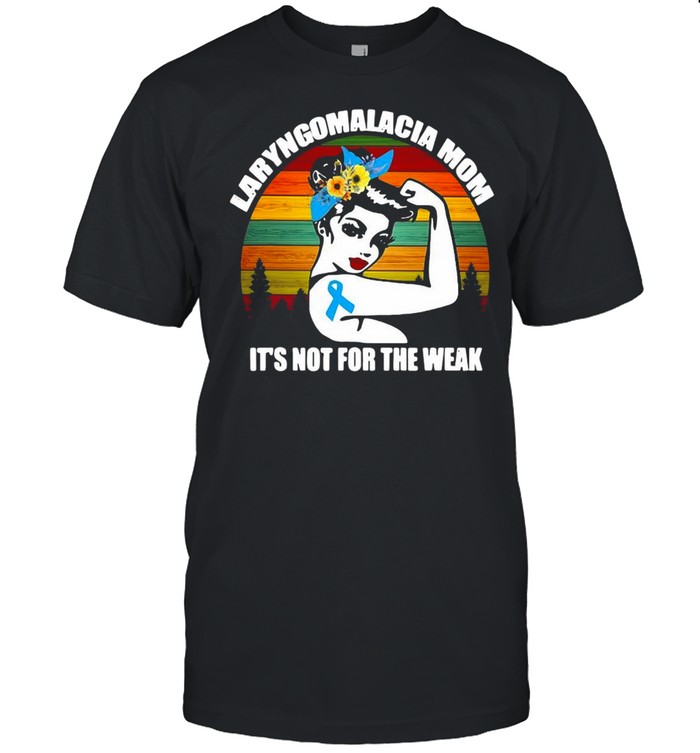 Gifts Laryngomalacia Warrior Mom Awareness T-shirt