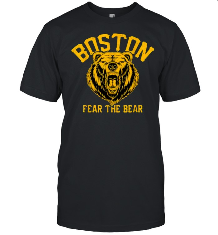 Boston Fear The Bear Hockey T-Shirt